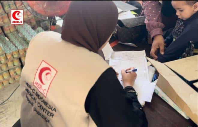 MER-C Indonesia Terus Berupaya Atasi Krisis Malnutrisi Anak di Gaza